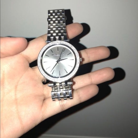 MK Silver watch